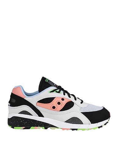 SAUCONY Sneakers SHADOW 6000
 Black Soft Leather, Textile fibres
