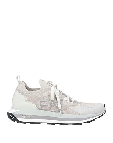 EA7 Sneakers Sand 100% Polyester, Thermoplastic polyurethane