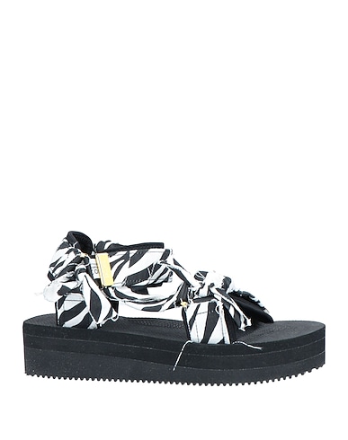 SUICOKE Sandals Black Textile fibres