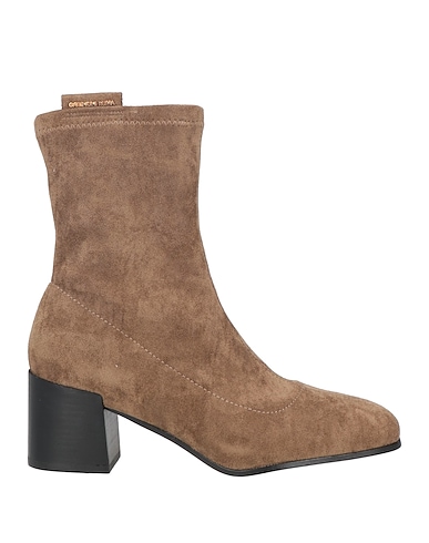 GATTINONI Bottine Kaki Fibres textiles