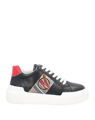 GATTINONI Sneakers Black Textile fibres