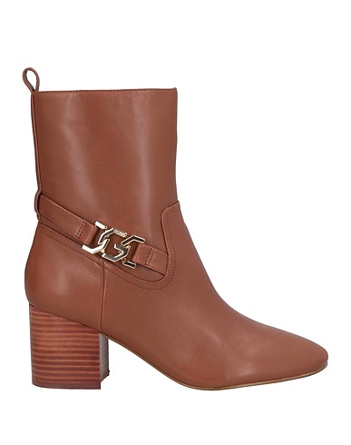 GUESS Ankle boot Light brown Soft Leather