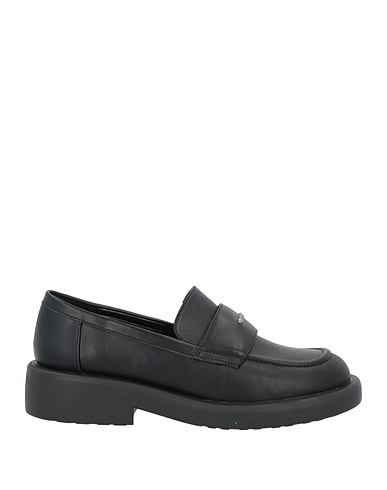 GATTINONI Loafers Black Textile fibers