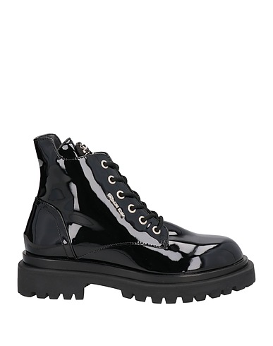 GATTINONI Ankle boot Black Textile fibers