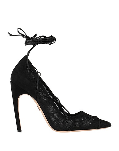 ZUHAIR MURAD Court Black Textile fibres, Soft Leather