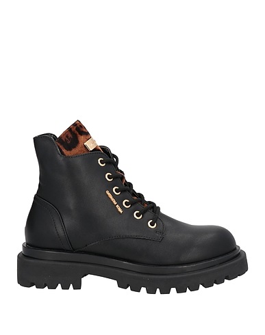 GATTINONI Ankle boot Black Textile fibers