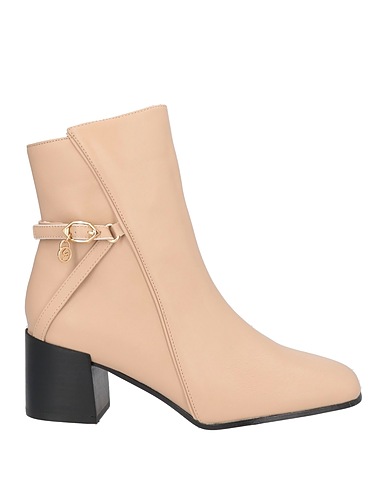 GATTINONI Stiefelette Beige Gewebefasern