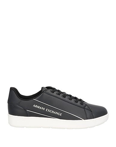 ARMANI EXCHANGE Sneakers Nero 100% Pelle di bovino, Poliestere, Poliuretano