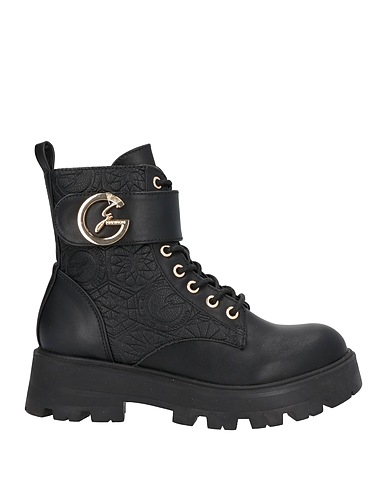 GATTINONI Ankle boot Black Textile fibres