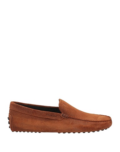 TOD'S モカシン ブラウン 革（なめし加工）
