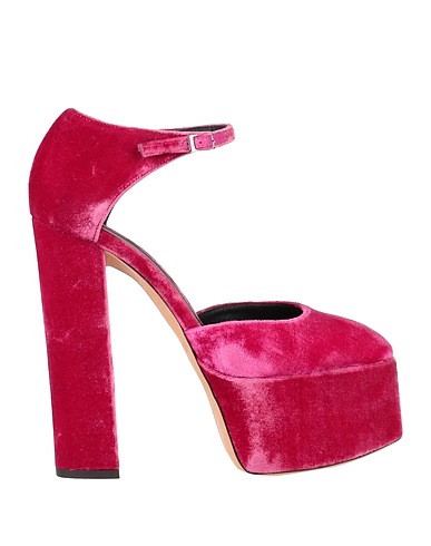 GIUSEPPE ZANOTTI Pump Fuchsia Textile fibers