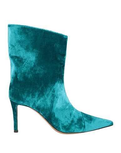 ALEXANDRE VAUTHIER Ankle boot Deep teal Textile fibres