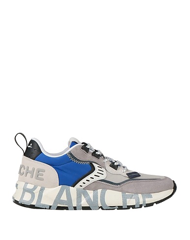 VOILE BLANCHE Sneakers Grey Leather, Nylon