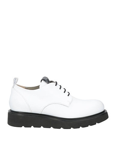IXOS Laced shoes White Soft Leather