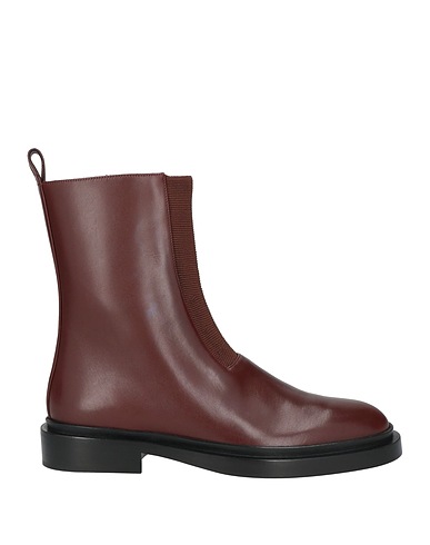 JIL SANDER Ankle boot Chocolate brown Soft Leather