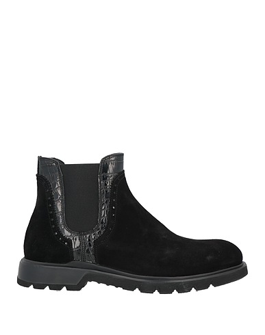 GIOVANNI CONTI Ankle boot Black Soft Leather