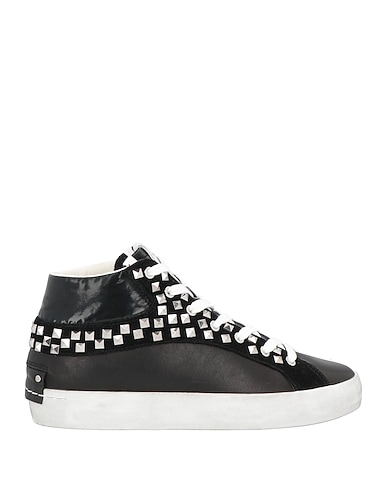 CRIME London Sneakers Black Textile fibres