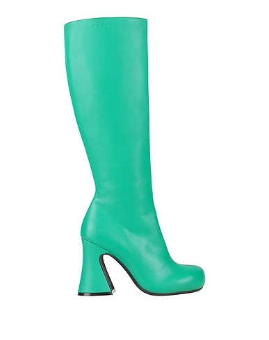 MARNI Boots Green Soft Leather