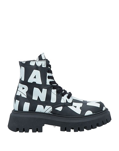 MARNI Stivaletti Nero Pelle