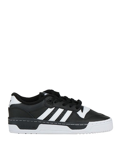 ADIDAS ORIGINALS Sneakers RIVALRY LOW J
 Black Soft Leather, Textile fibres