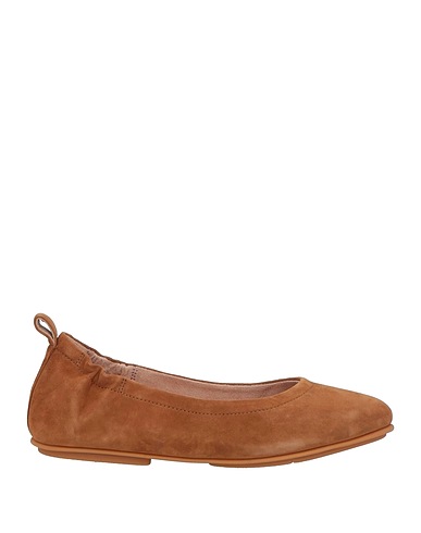 FITFLOP Ballet flats Brown Leather