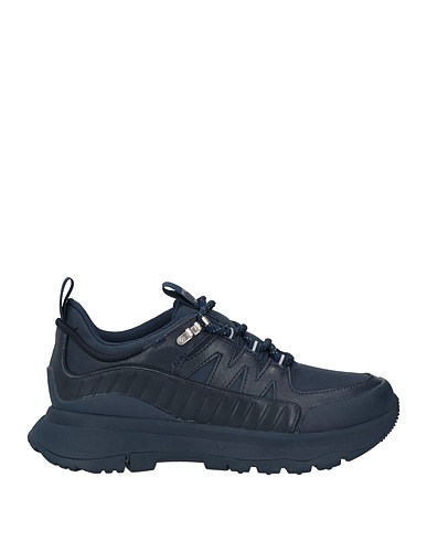 FITFLOP Sneakers Navy blue Soft Leather, Textile fibres