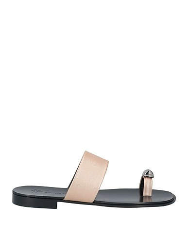 GIUSEPPE ZANOTTI Infradito Sabbia Pelle