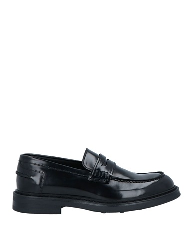 DOUCAL'S Loafers Black Soft Leather