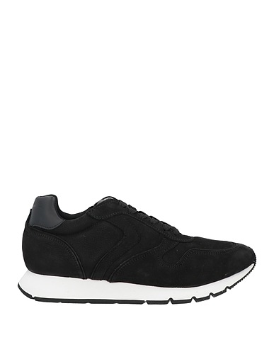 VOILE BLANCHE Sneakers Nero Pelle, Fibre tessili