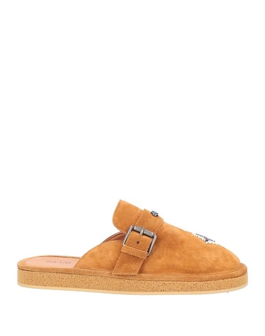 HAANI Mules and clogs Camel Leather