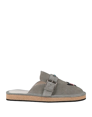 HAANI Mules und Clogs GRIGIO CHIARO Leder