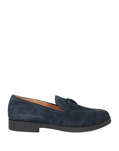 ALBUSCERI | Midnight blue Men‘s Loafers | YOOX