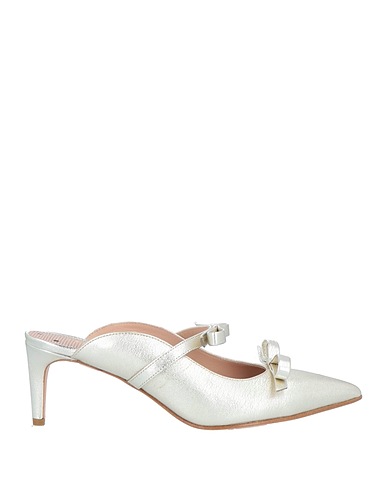 RED(V) Mules and clogs Platinum Soft Leather