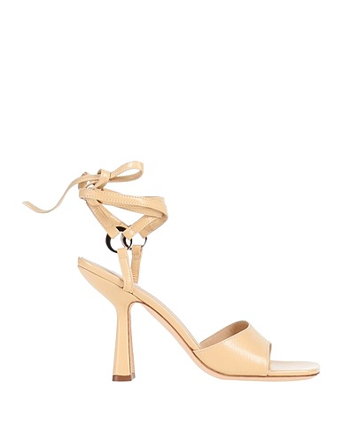 BY FAR Sandals Sand Soft Leather