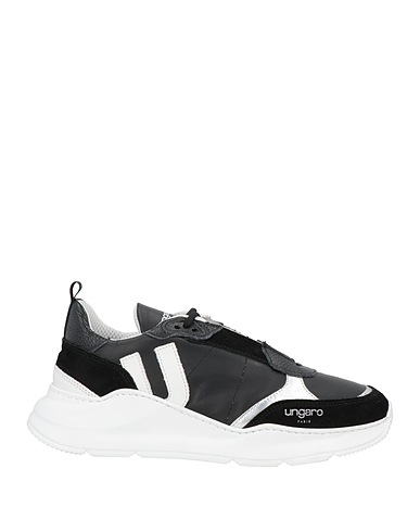 UNGARO Sneakers Black Soft Leather