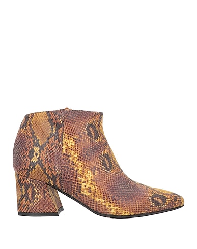 L'ARIANNA Ankle boot Camel Leather
