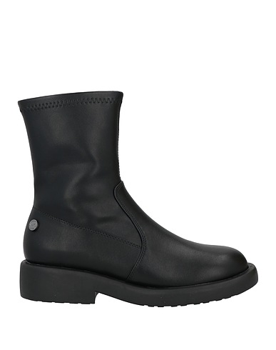 GATTINONI Ankle boot Black Textile fibers