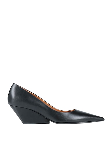 MARNI Pump Black Soft Leather