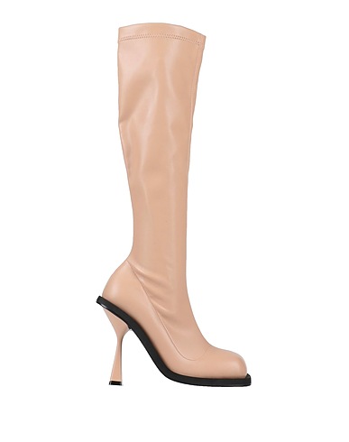 ANDREĀDAMO Boots Blush Textile fibers