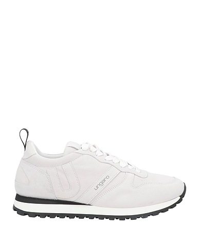 UNGARO Sneakers Light grey Soft Leather