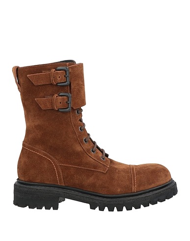 DEL CARLO Ankle boot Brown Soft Leather