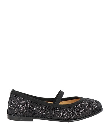 BALLERETTE Ballet flats Black Textile fibres