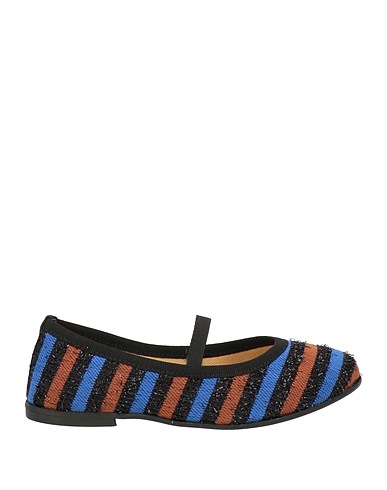 BALLERETTE Formal shoes Blue Textile fibers