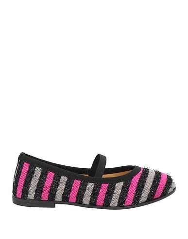 BALLERETTE Formal shoes Fuchsia Textile fibres