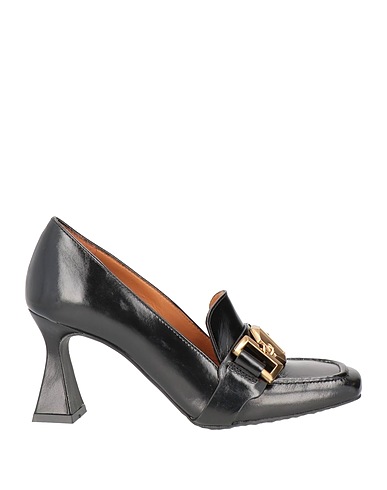 BAṞCA Loafers Black Soft Leather