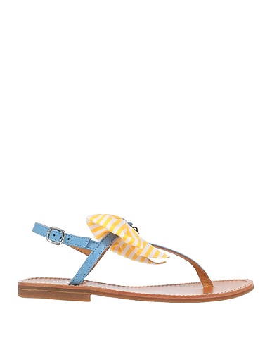 SIMONETTA Flip flops Sky blue Leather