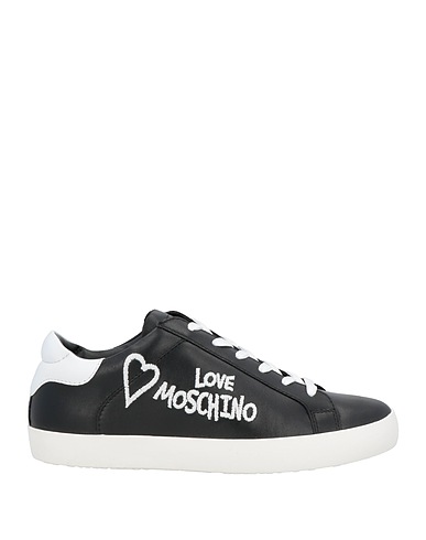 LOVE MOSCHINO Sneakers Black Soft Leather