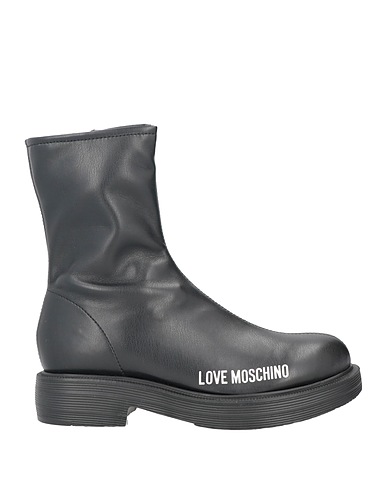 LOVE MOSCHINO Stiefelette Schwarz Andere Fasern