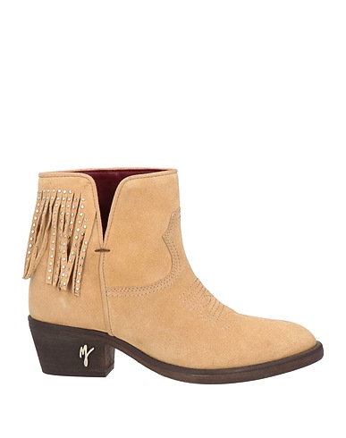MANILA GRACE Ankle boot Sand Leather