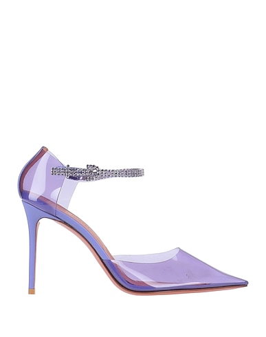 AMINA MUADDI Court Mauve PVC - Polyvinyl chloride